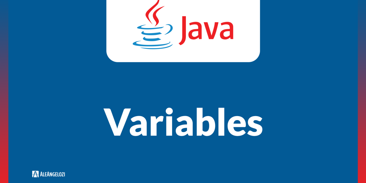 Java – Variables